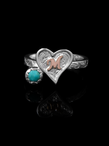 Custom RimRock Heart Ring Product Image