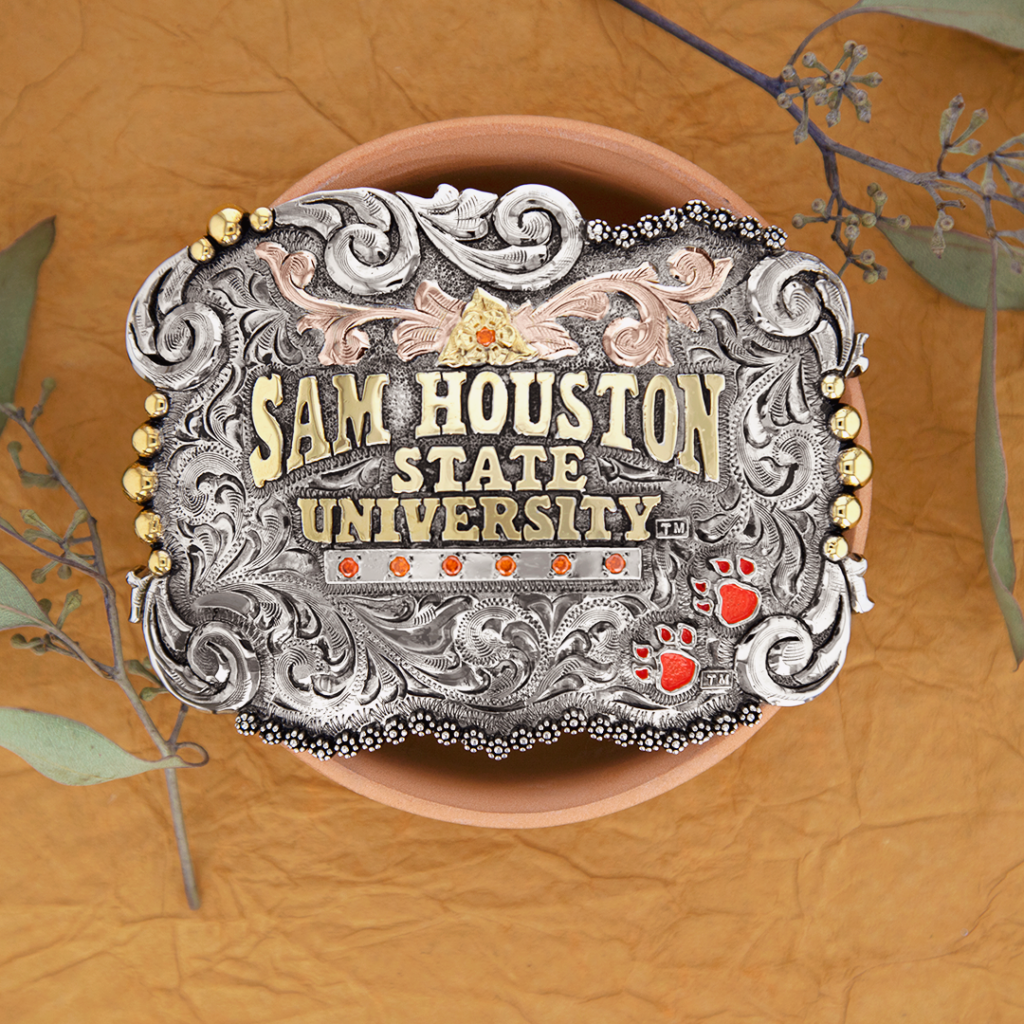 Sam Houston State University Belt Buckle