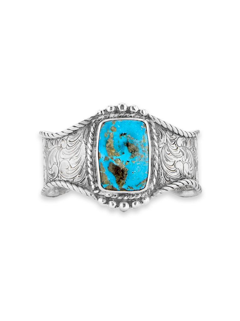 Lariat Turquoise Cuff - Hyo Silver