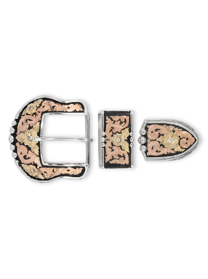 3PBK01 Rose Gold Ranger Buckle Set