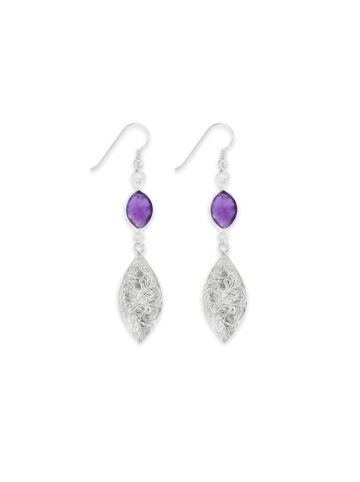 ER103-FEB Birthstone Earrings