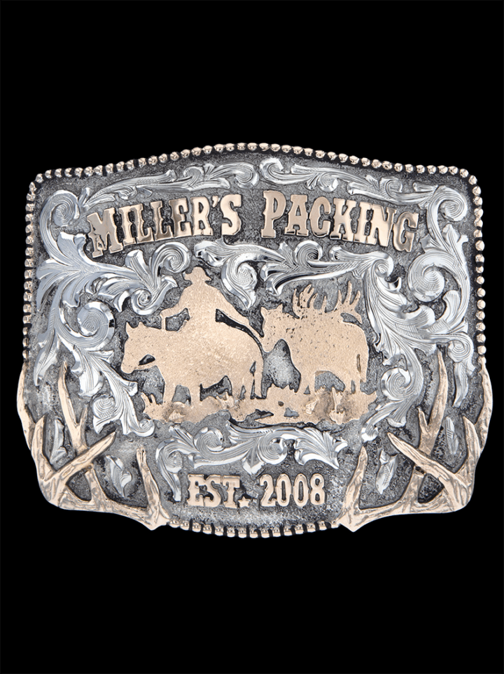 Medina Outfitter Custom Buckle Rose Gold