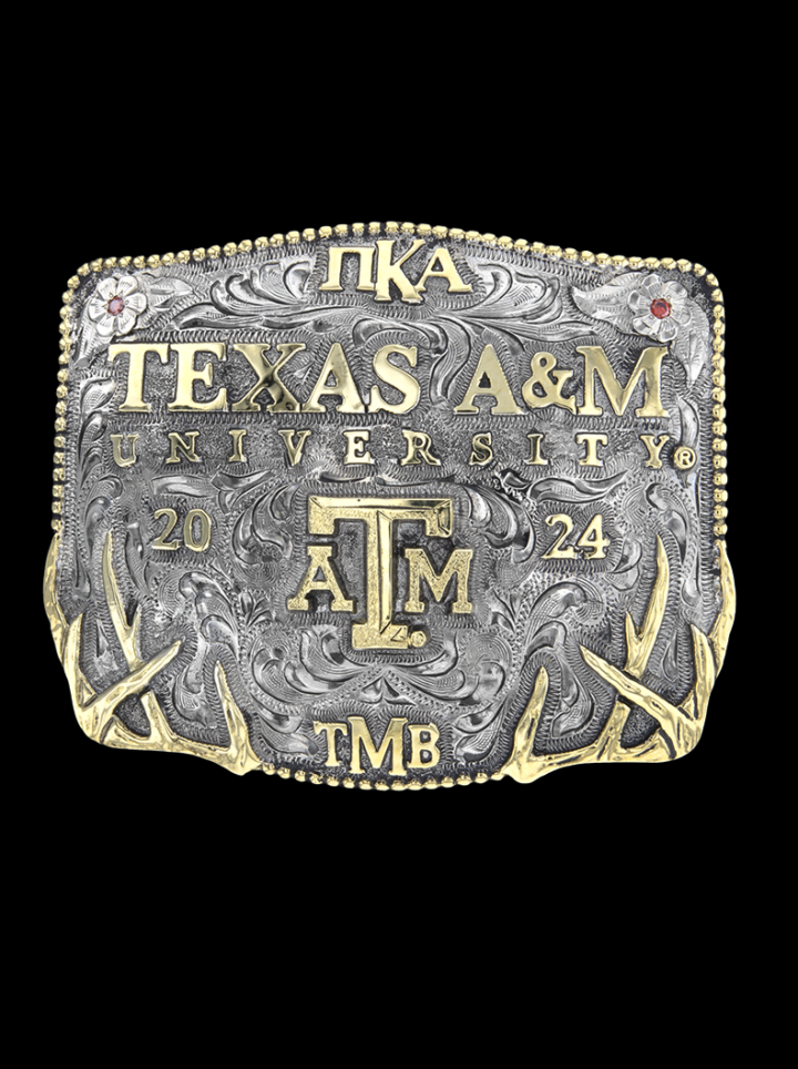 Outfitter Custom Texas A & M Buckle