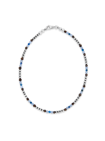 Denim and Dirt Navajo Beaded Necklace