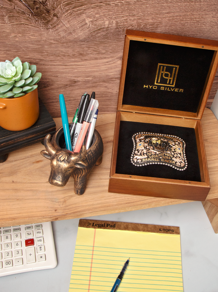 Wood Presentation Box Lifestyle Image