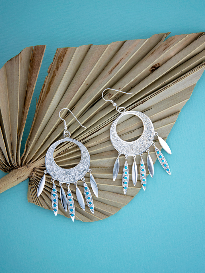 RRER044 Dreamcatcher Earrings