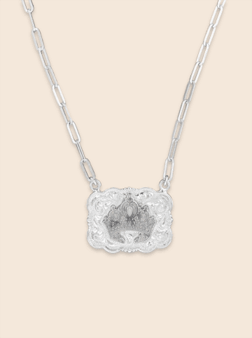 BSN118 Custom Necklace Crown Die Strike