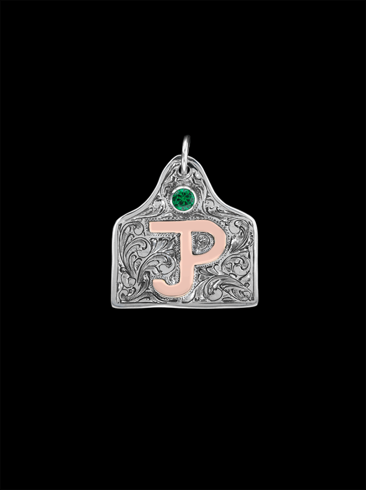 Large Custom Cow Tag Pendant - Image 6