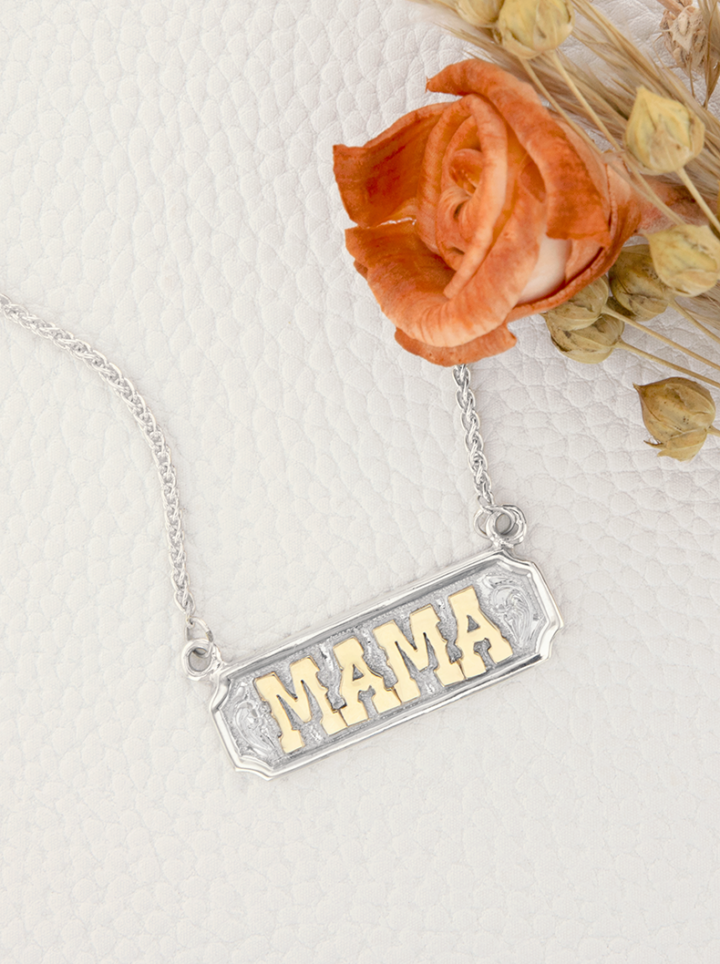 N165 Mama's Love Necklace Flatlay