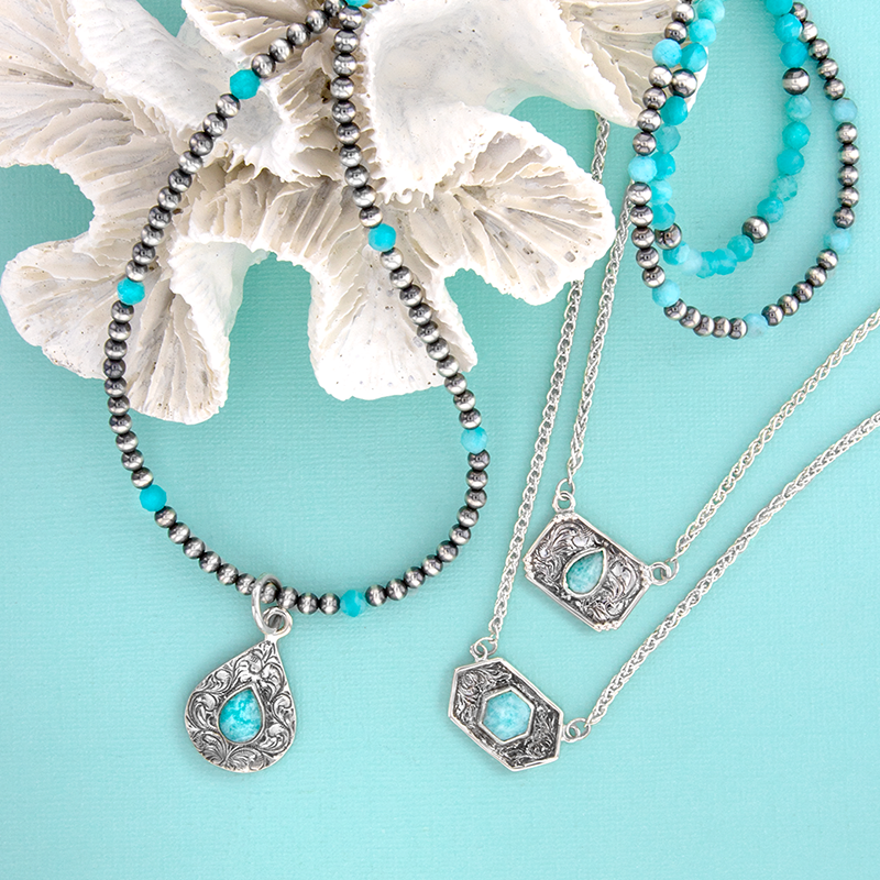 Amazonite Set & Necklaces