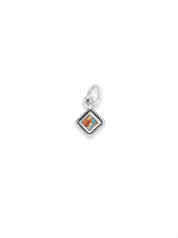 RRP075-SO Oakley Turquoise Pendant Spiny Oyster Turquoise