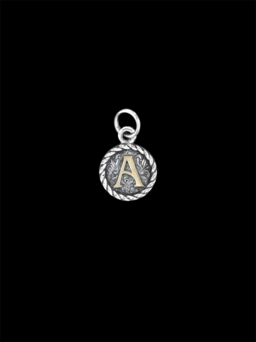 BSPN088 Custom Initial Concho Pendant