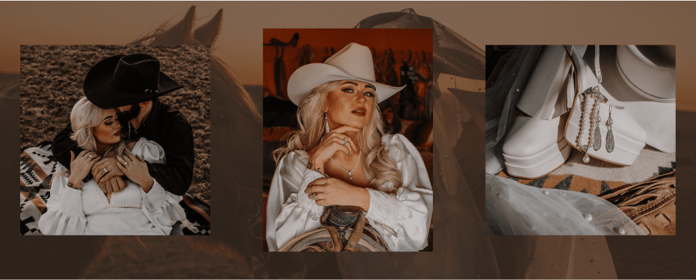 Western Wedding with Haggard Honey Photography