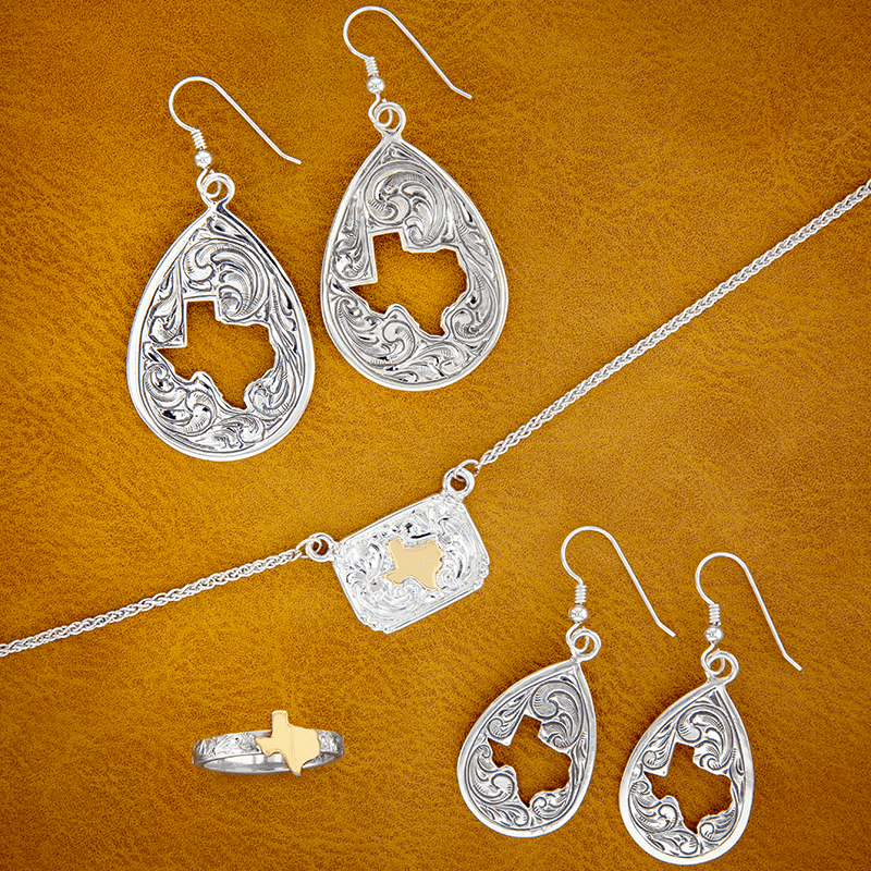 Texas Cut Out Set and Necklace 4