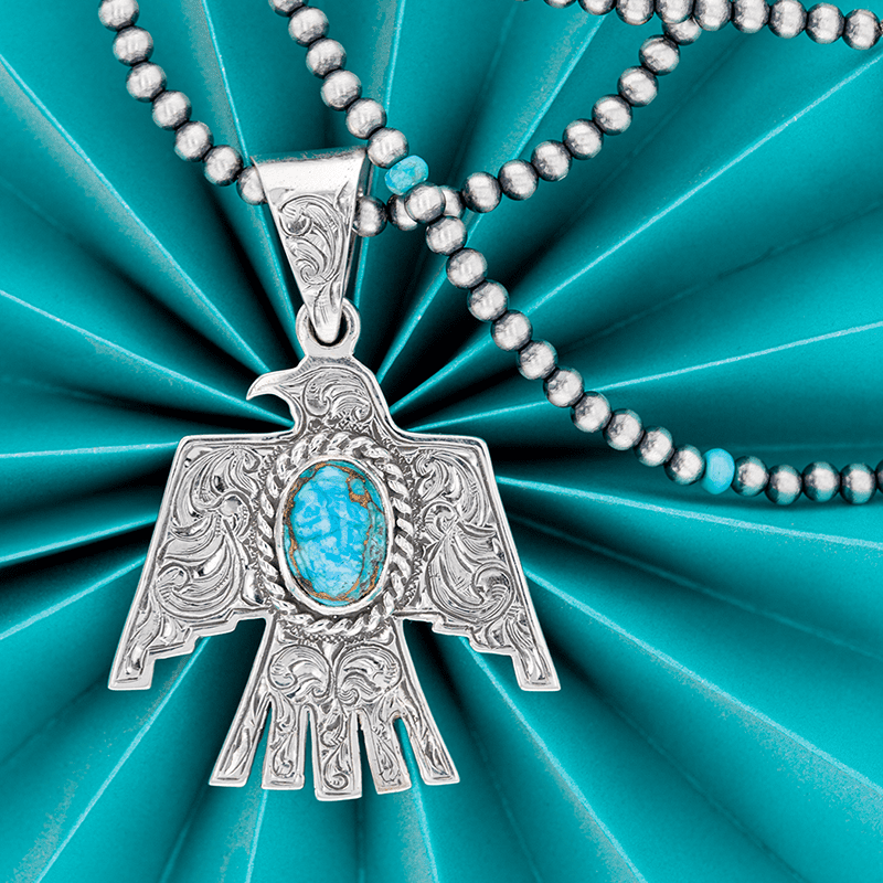 Thunderbird Pendant Spring Flatlay