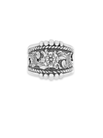 R090 Prairie Solitaire Ring