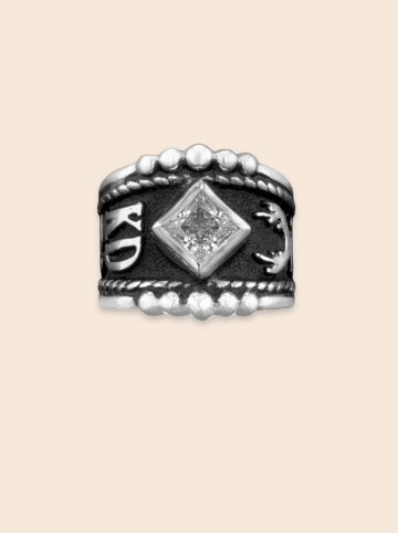 BSR0PF-B Custom Rope & Bezel Ring